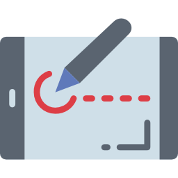 Graphic tablet icon