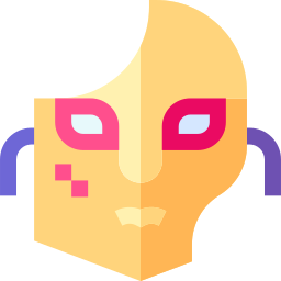 Carnival mask icon