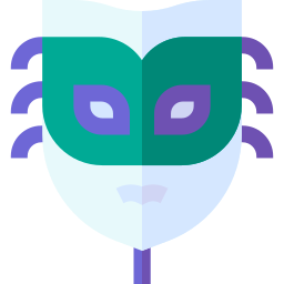 maska karnawałowa ikona