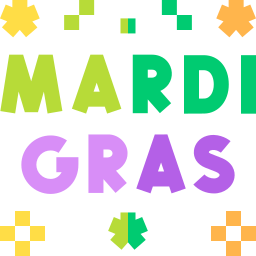 mardi gras Icône