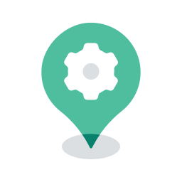 ubicación icono