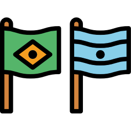 bandeira nacional Ícone