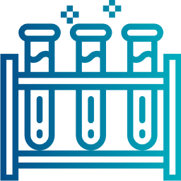 Test tubes icon