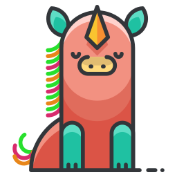 unicornio icono