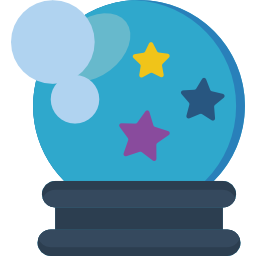 Crystal ball icon