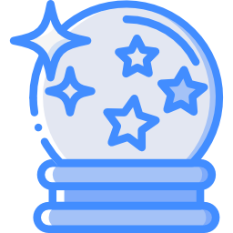 Crystal ball icon