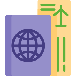 pasaporte icono