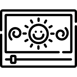tablero magnético icono