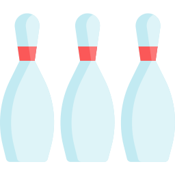 quilles de bowling Icône