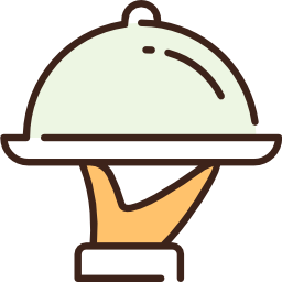 Serving dish icon