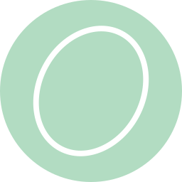 forma de huevo icono