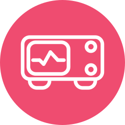 Cardiac oscilloscope icon