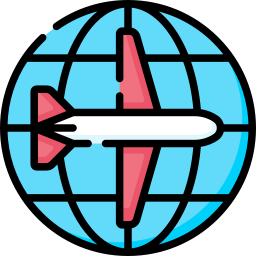 International travel icon