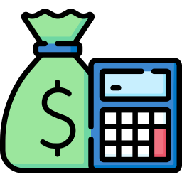 Financial consideration icon