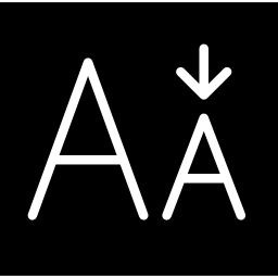 Строчные буквы иконка