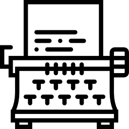 Пишущая машинка иконка