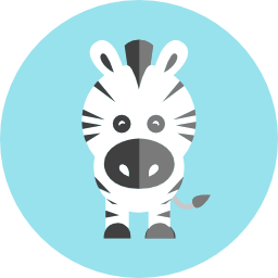 zebra ikona