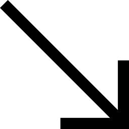 Diagonal arrow icon