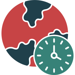 Time zone icon