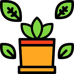 Desk plant icon
