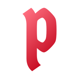 Letter p icon