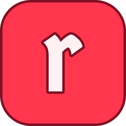 Letter r icon