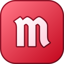 Letter m icon