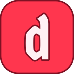 文字d icon