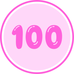 100 百 icon