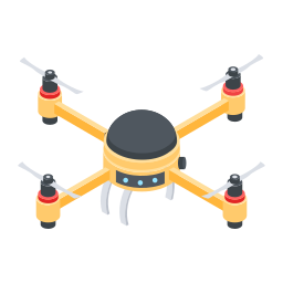 dron dostawczy ikona