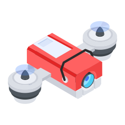 Drone camera icon