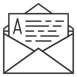 Letter icon