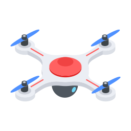 kamera dronowa ikona