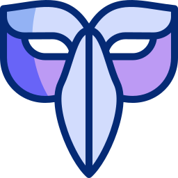 Carnival mask icon