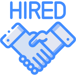 Hired icon