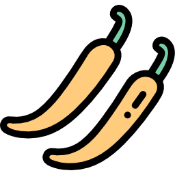 gelber chili-pfeffer icon