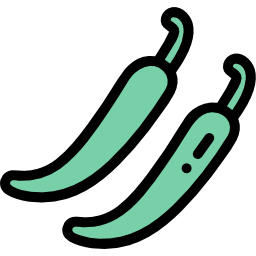 grüner chili-pfeffer icon