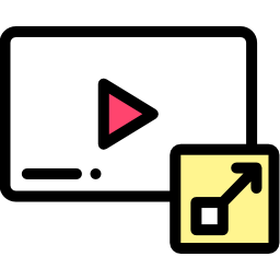 ビデオを展開する icon