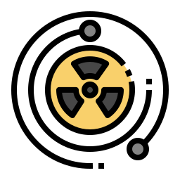 radioactiviteit icoon