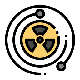 radioattività icona