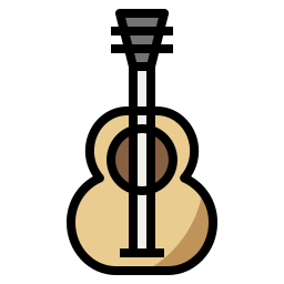 guitarra icono