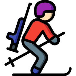 biathlonist icon