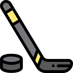 Hockey stick icon