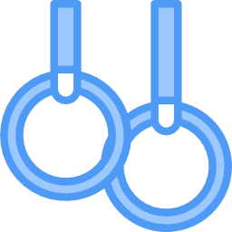 Gymnastic rings icon