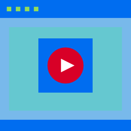 ビデオの再生 icon