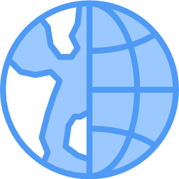 globe-raster icoon