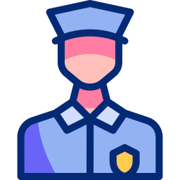Prison guard icon