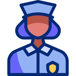 Prison guard icon
