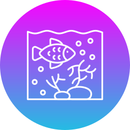 Ocean floor icon