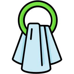 Towel hanger icon